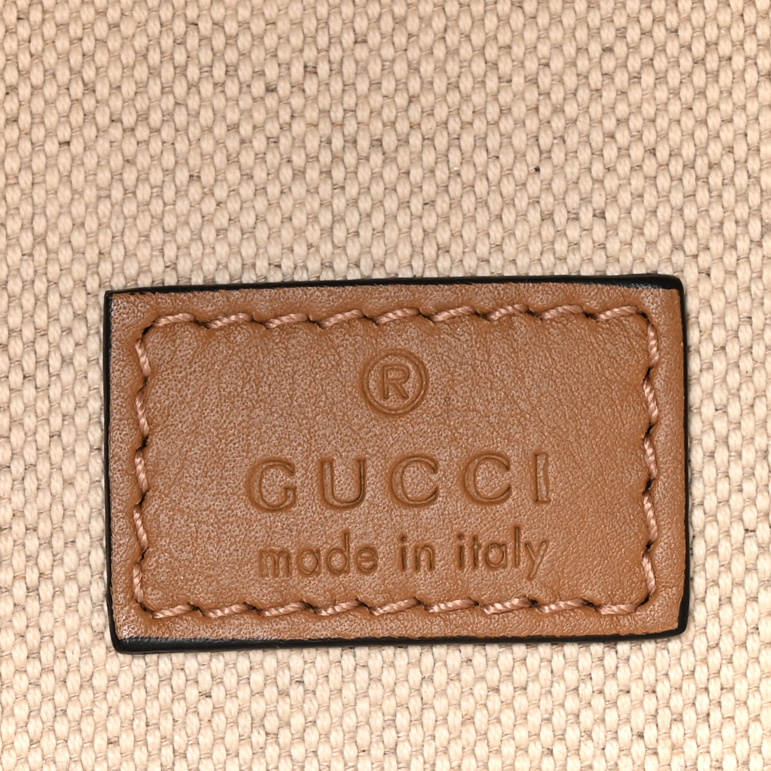 Gucci Monogram Textured Dollar Calfskin Web Small Bauletto Duffle Top Handle Bag Black Koi Beige 6 of 15