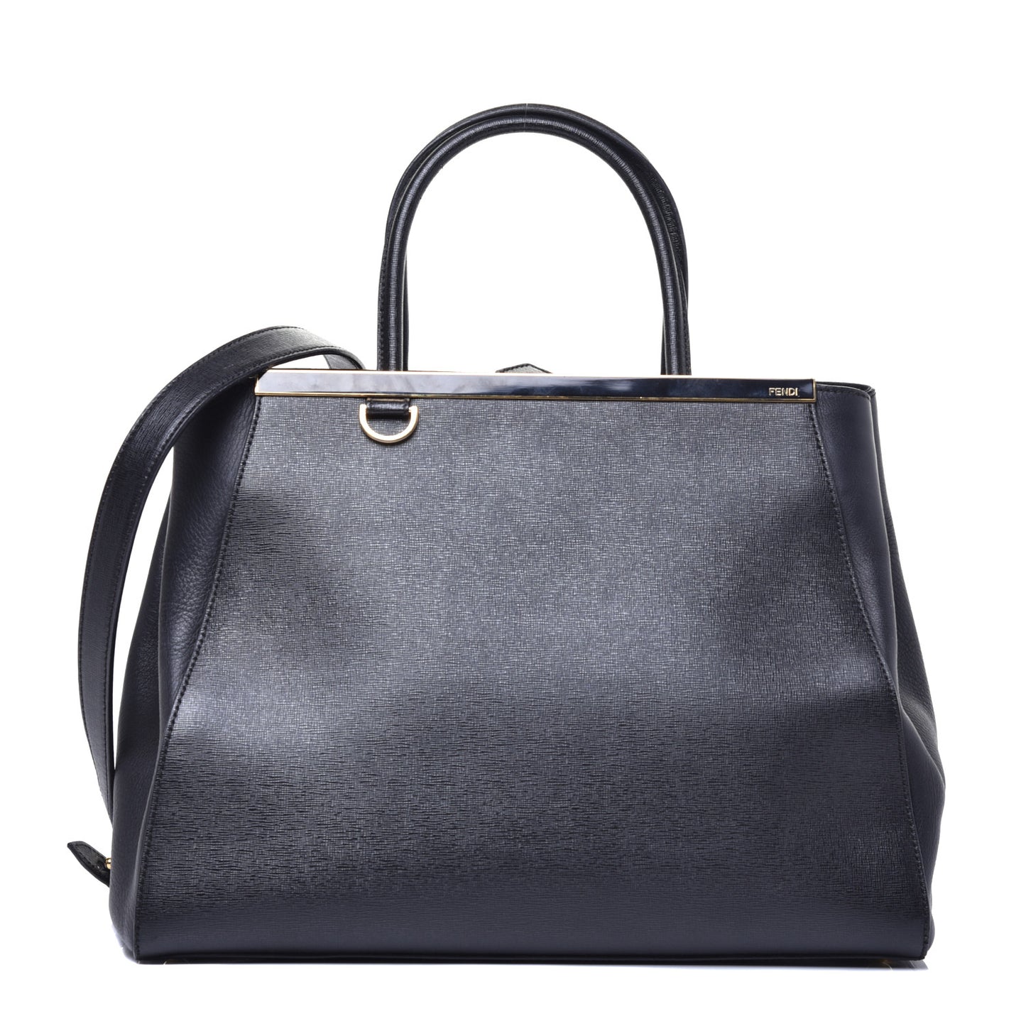 Vitello Elite Medium 2Jours Tote Black