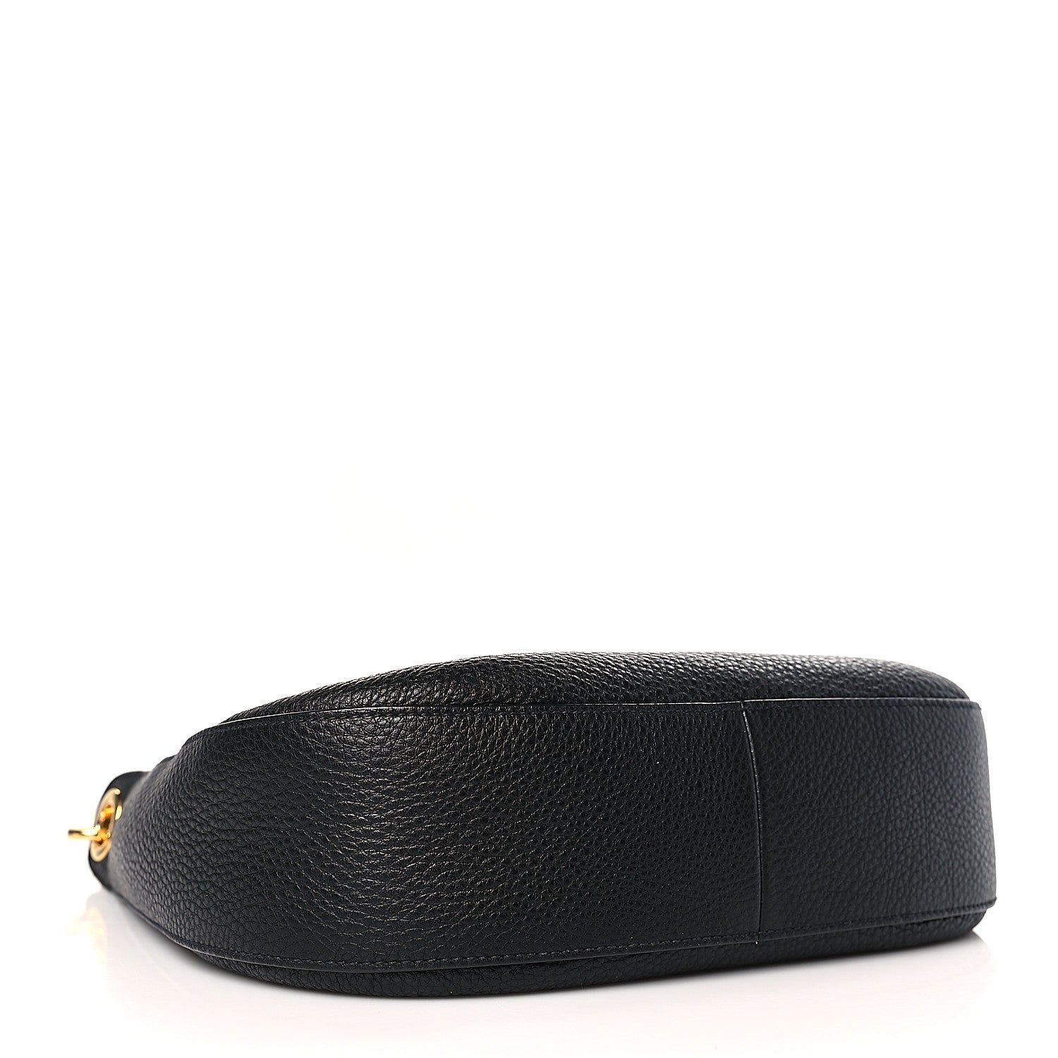 Prada Vitello Phenix Zippered Messenger Hobo Black 4 of 8