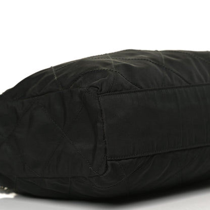 Prada Tessuto Nylon Quilted Chain Tote Black 8 of 9