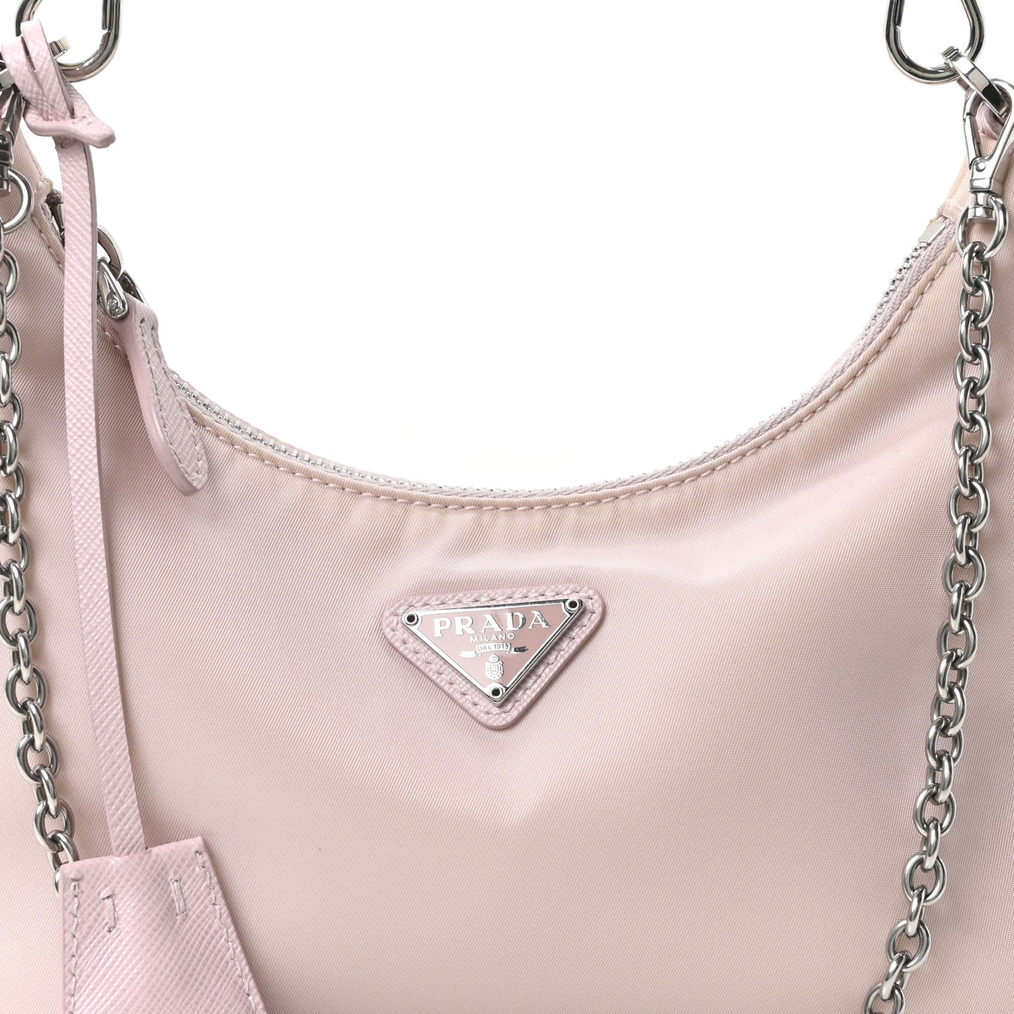 Nylon Re-Edition 2005 Shoulder Bag Alabastro