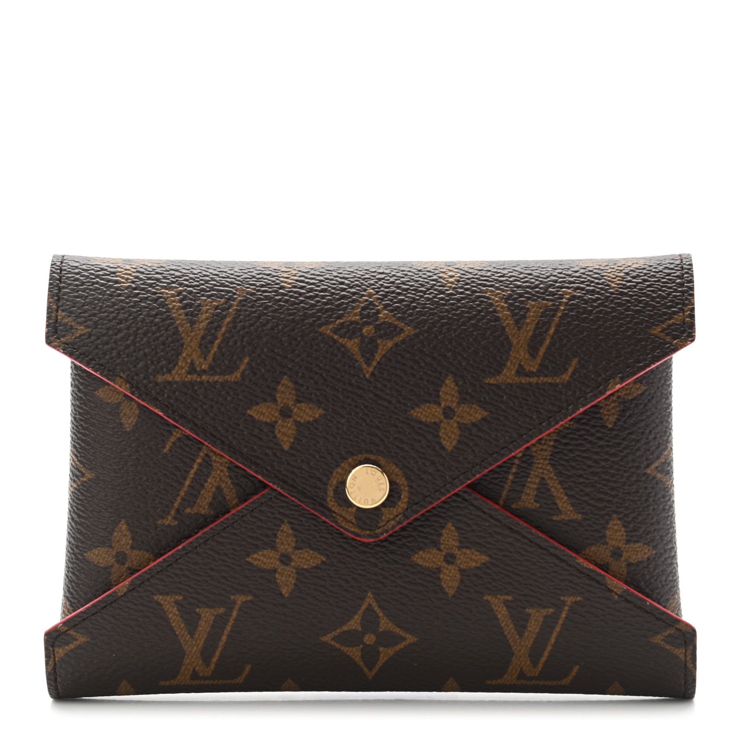Monogram Medium Kirigami Pochette Insert Coquelicot