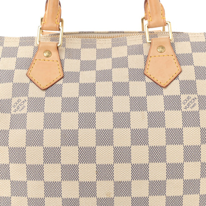 Louis Vuitton Damier Azur Speedy 30 8 of 16