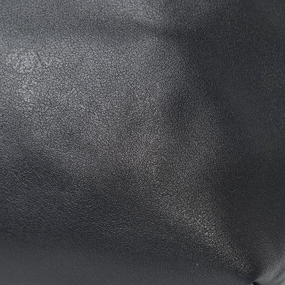 Saint Laurent Calfskin Large Shopping Tote Black Earth 18 of 18