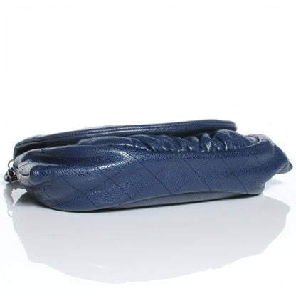 Chanel Caviar Half Moon Wallet On Chain Navy 4 of 8
