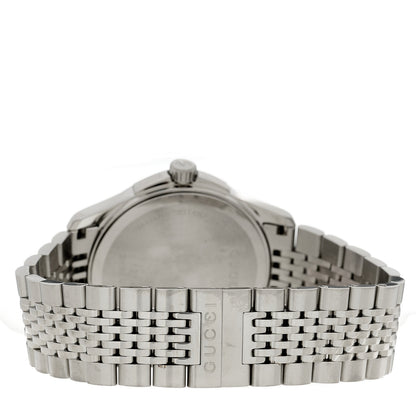 Gucci Stainless Steel 38mm G-Timeless Quartz Watch Black 3 of 4