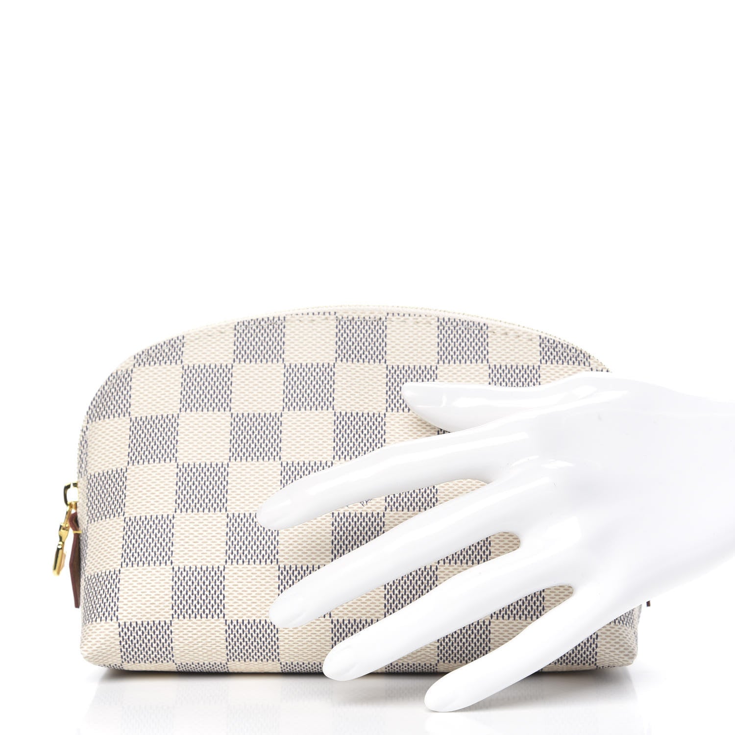 Louis Vuitton Damier Azur Cosmetic Pouch 2 of 9
