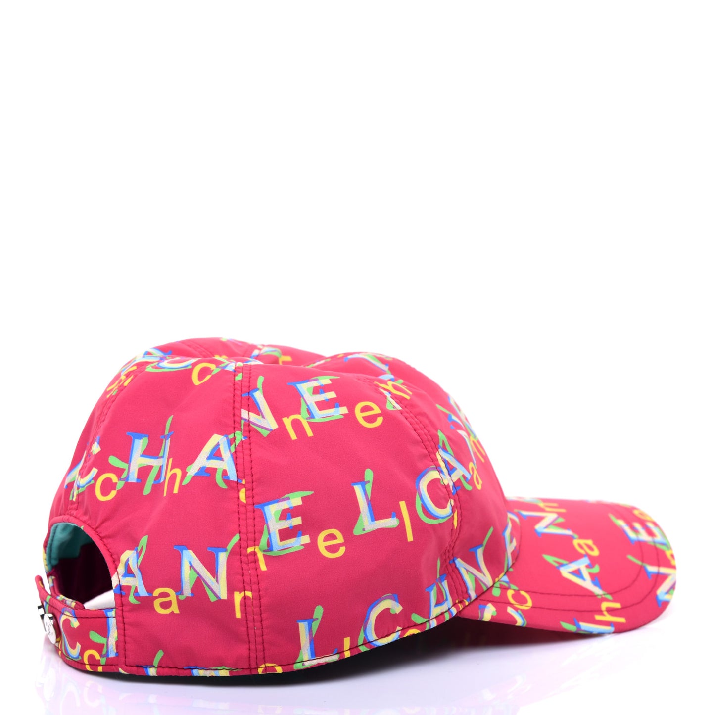 Nylon Logo Cap Hat Fuchsia