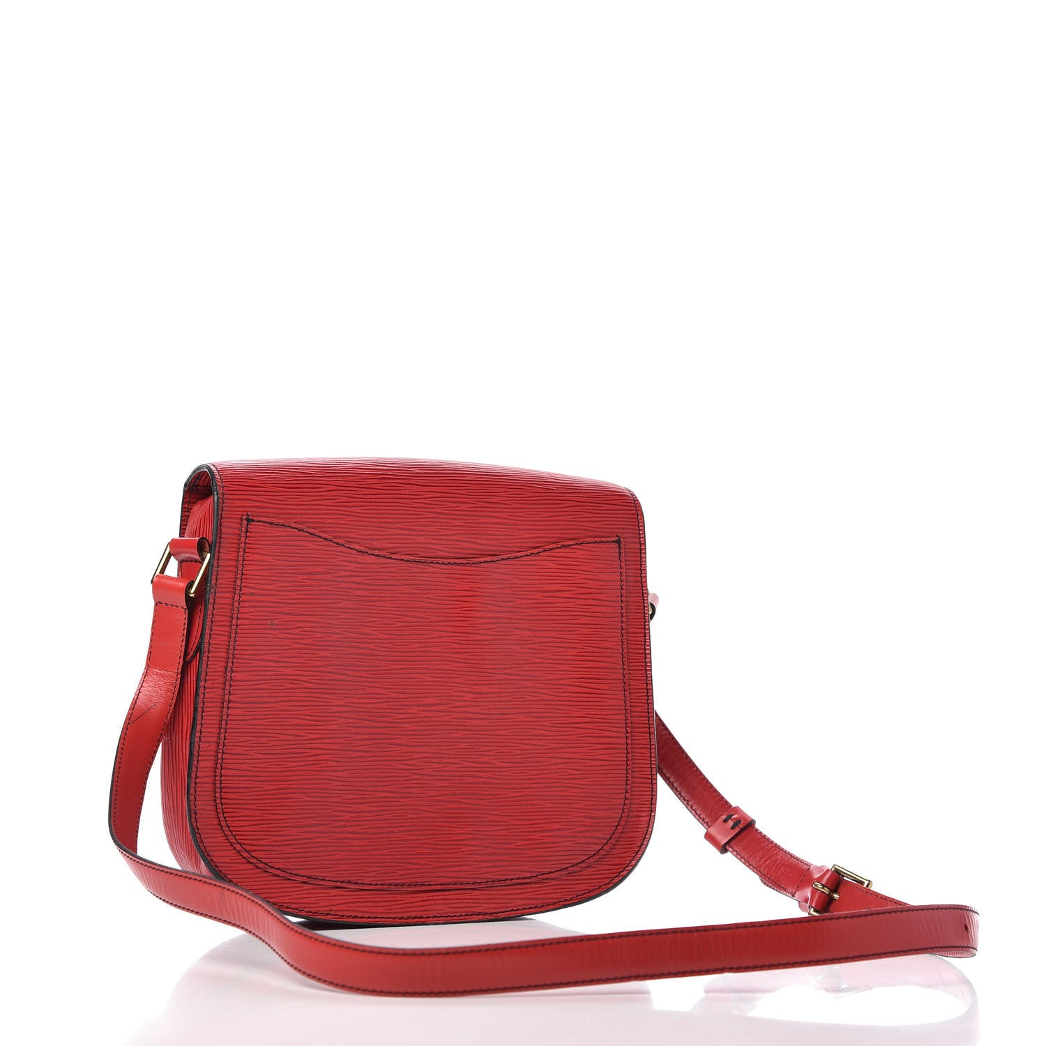 Louis Vuitton Epi Saint Cloud GM Red 3 of 9