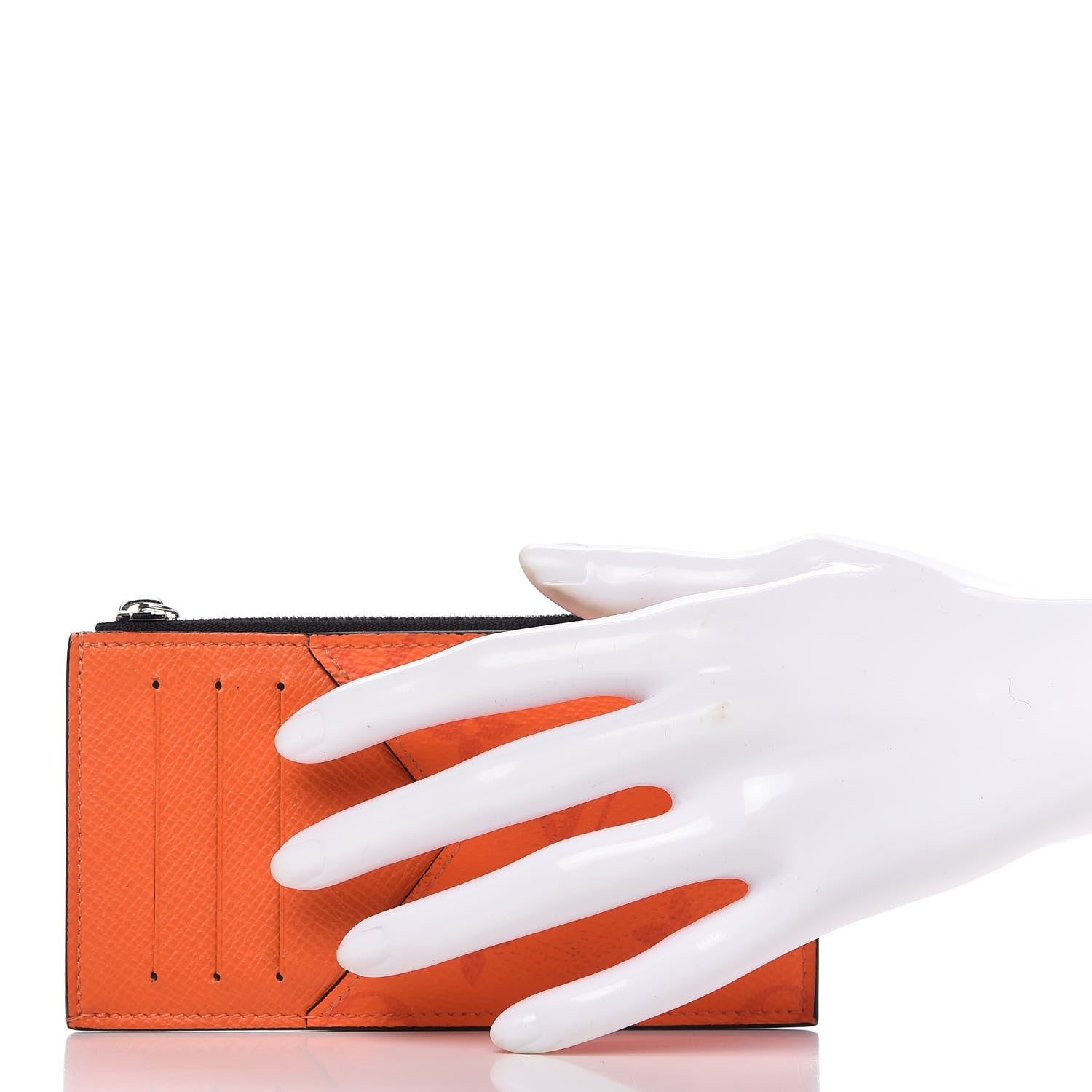 Louis Vuitton Taigarama Coin Card Holder Orange 2 of 6