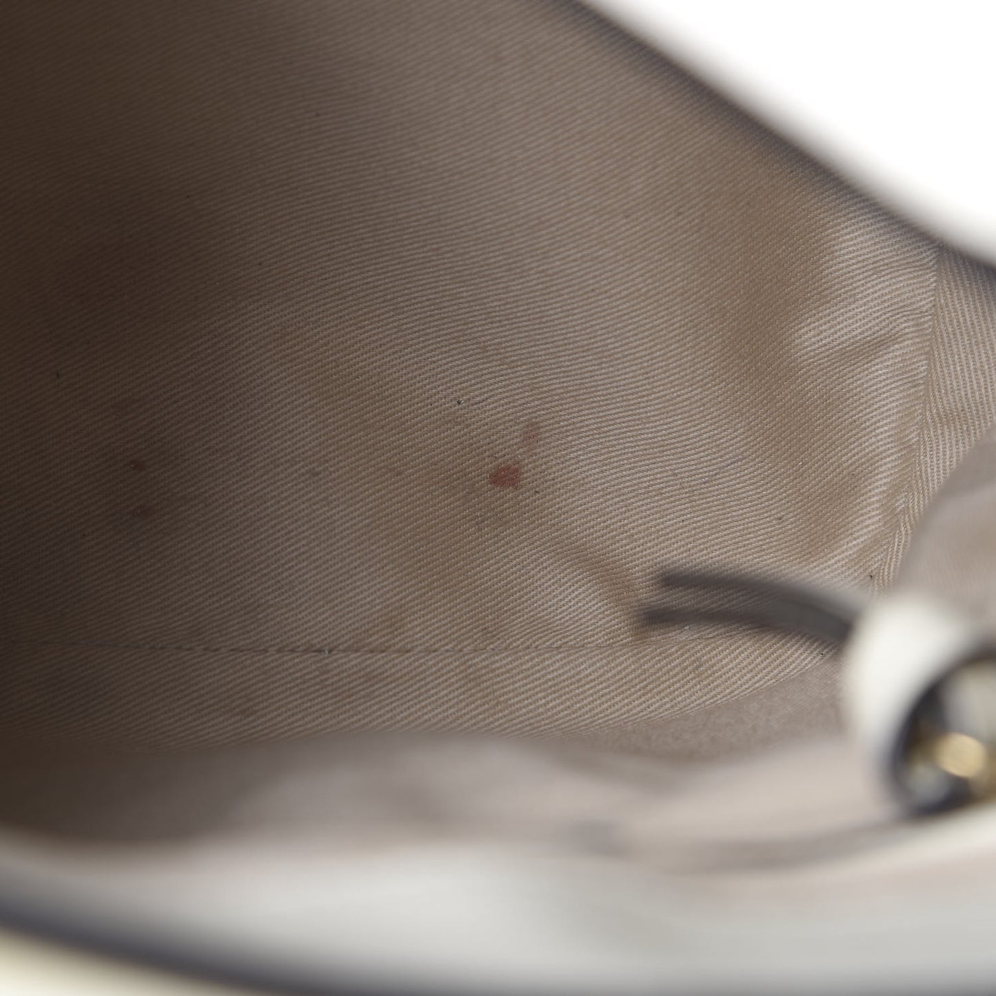 Suede Calfskin Small Faye Backpack Off White