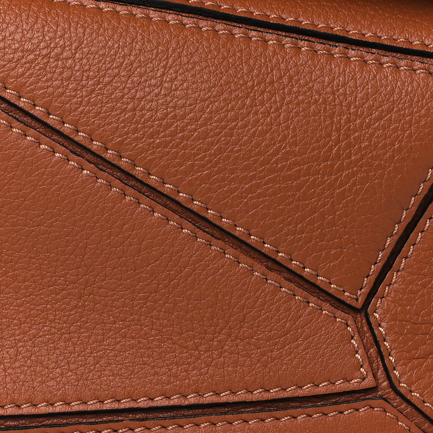 Calfskin Mini Puzzle Bag Tan