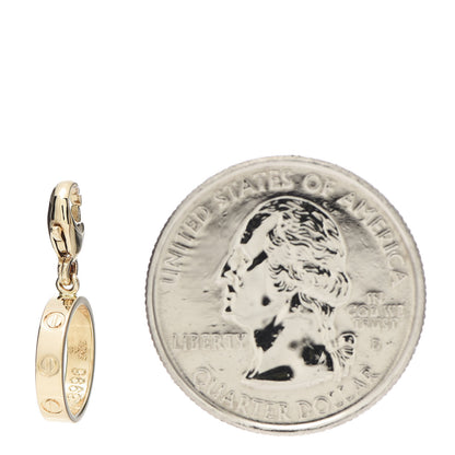 Cartier 18K Yellow Gold LOVE Ring Charm 2 of 6