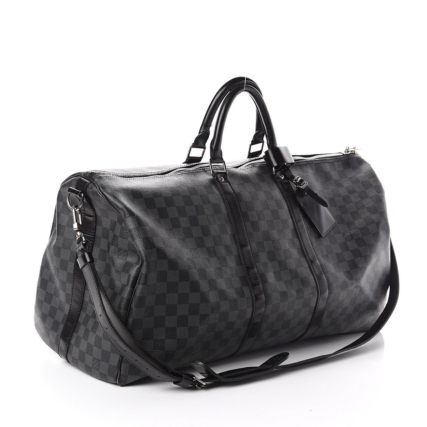 Louis Vuitton Damier Graphite Keepall Bandouliere 55 2 of 8