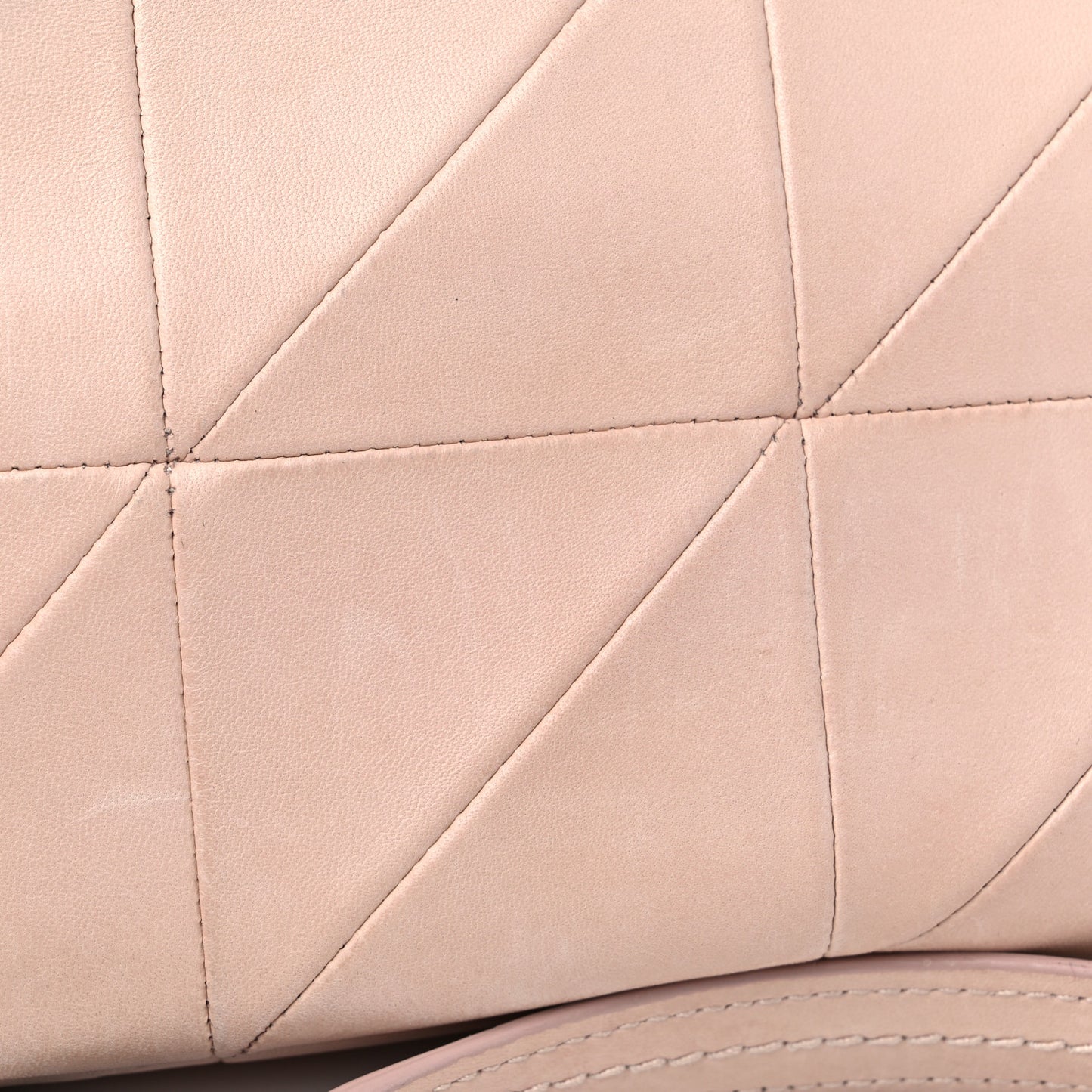 Lambskin Patchwork Monogram Medium Jamie Marble Pink