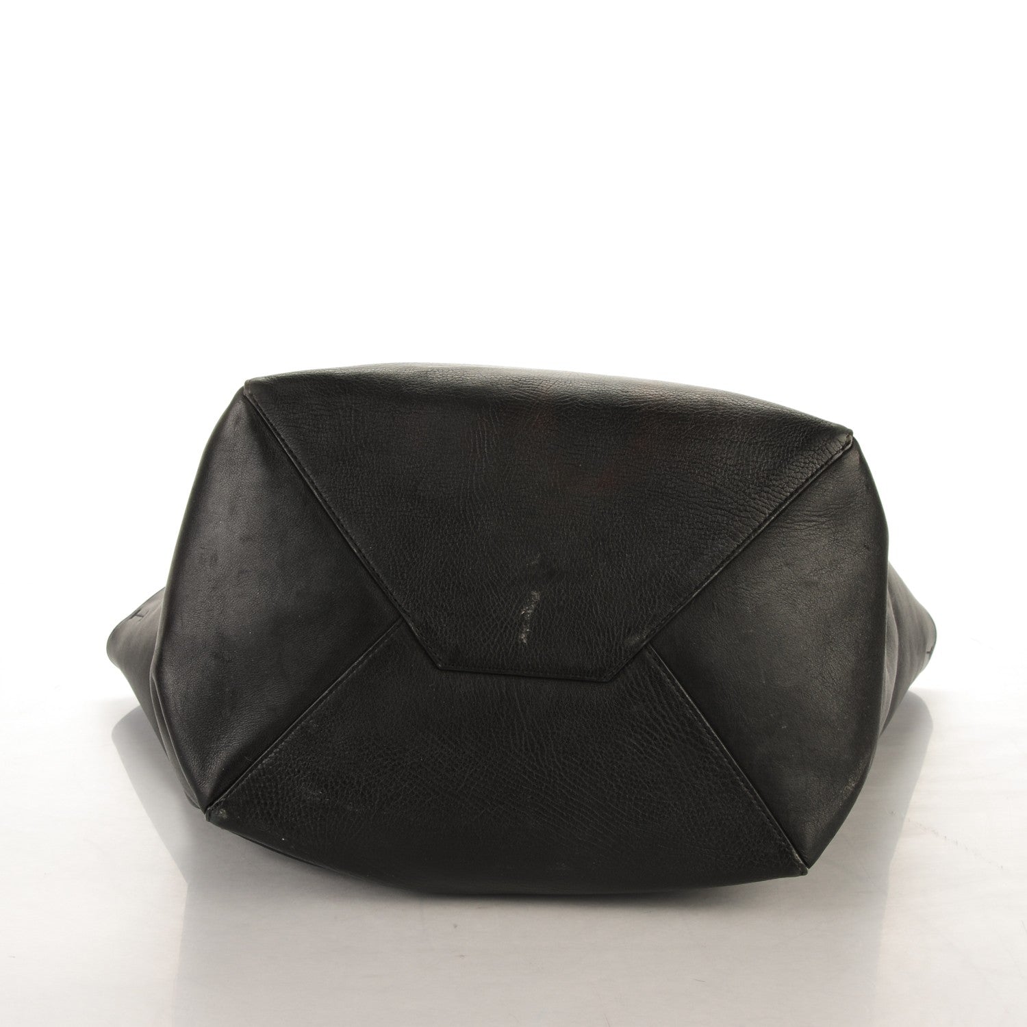 Celine Soft Grained Calfskin Medium Horizontal Cabas Phantom Black 5 of 10