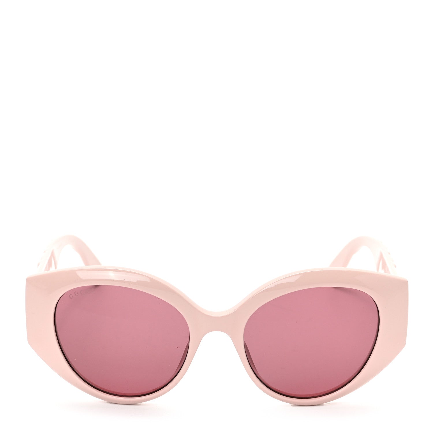 Gucci Acetate GG Cat Eye Sunglasses GG0809S Pink 2 of 6