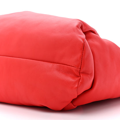 Bottega Veneta BOTTEGA VENETA Smooth Butter Calfskin Small The Shoulder Pouch Red 9 of 11