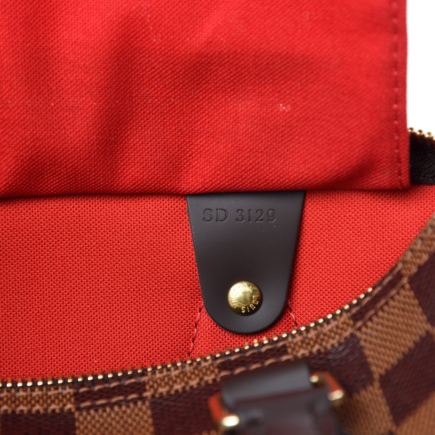 Louis Vuitton Damier Ebene Speedy 25 10 of 11