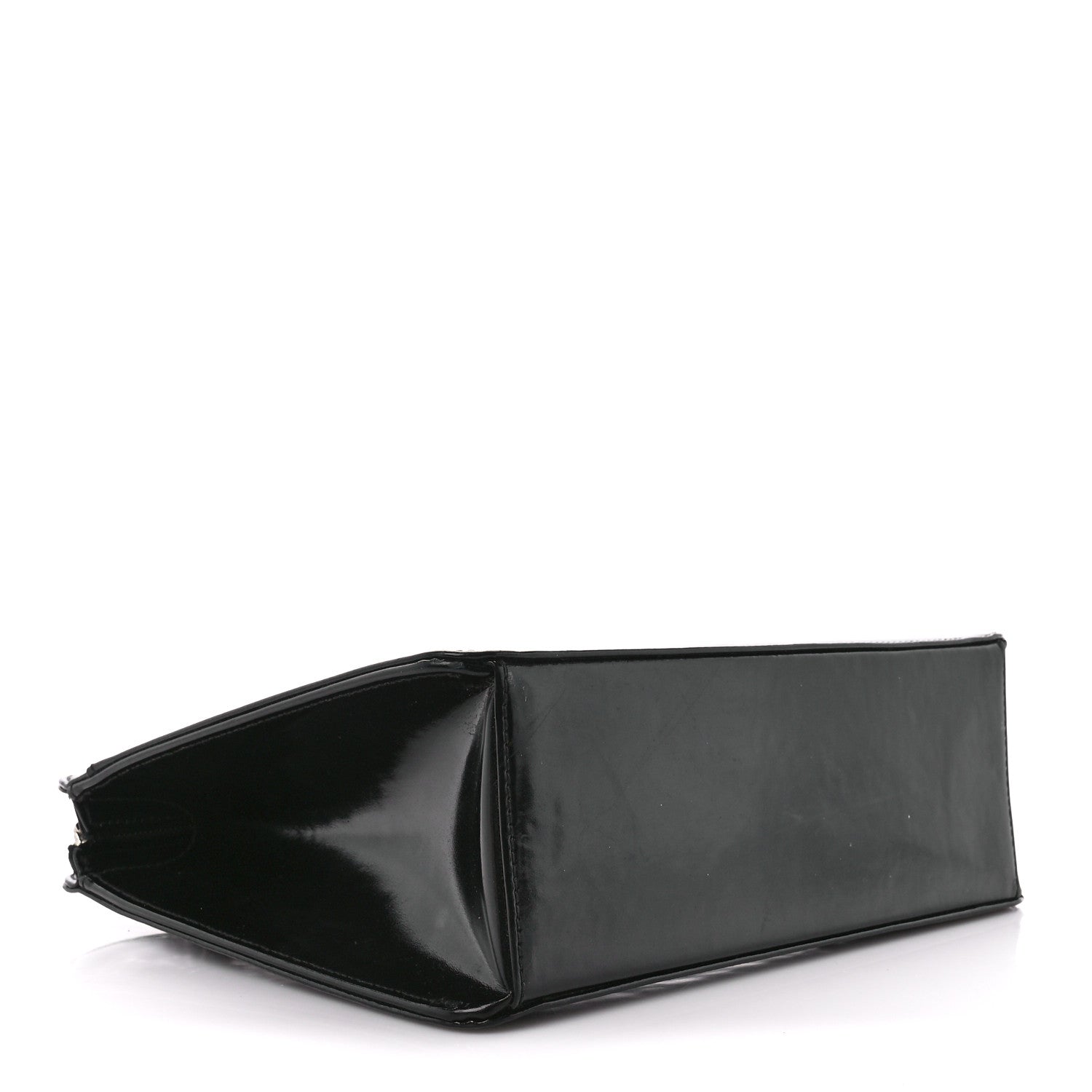 Chanel Patent Handbag Black 4 of 11