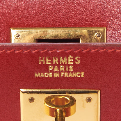 Hermes Box Kelly Sellier 32 Rouge Vif 18 of 34