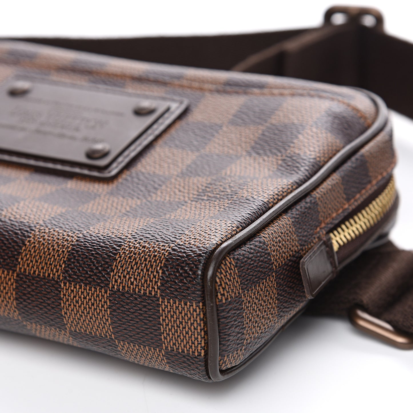 Damier Ebene Brooklyn Bum Bag