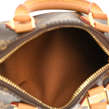 Louis Vuitton Monogram Nano Speedy Bandouliere 5 of 10