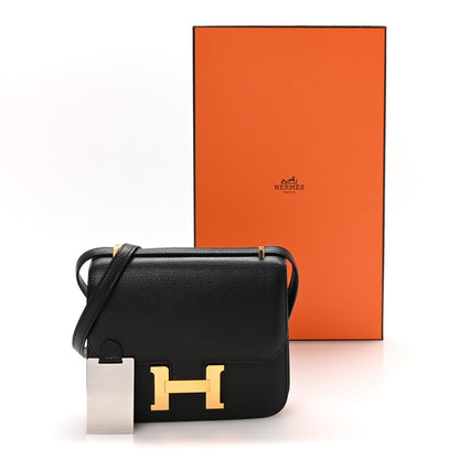 Hermes Chevre Mysore Constance 18 Black 11 of 11