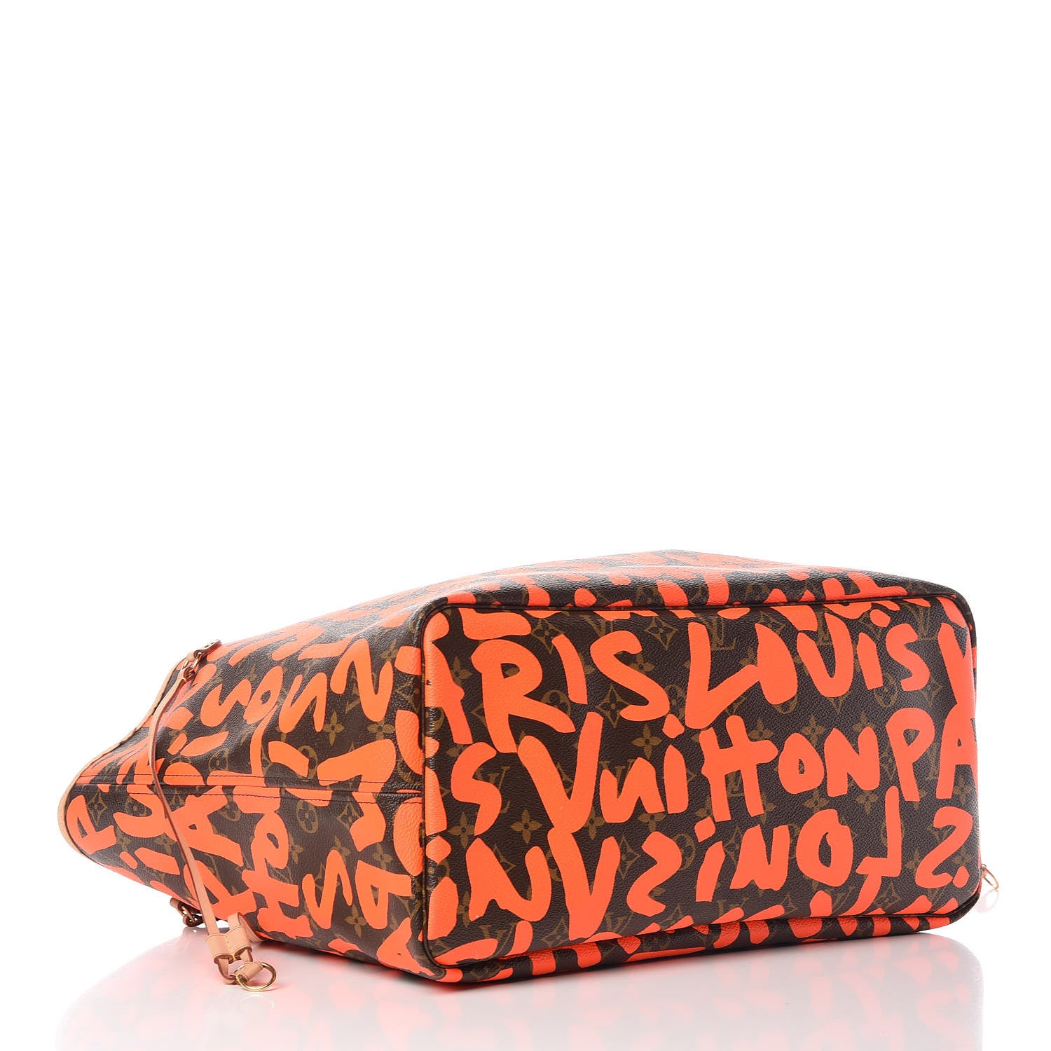 Louis Vuitton Monogram Graffiti Neverfull GM Orange 4 of 14