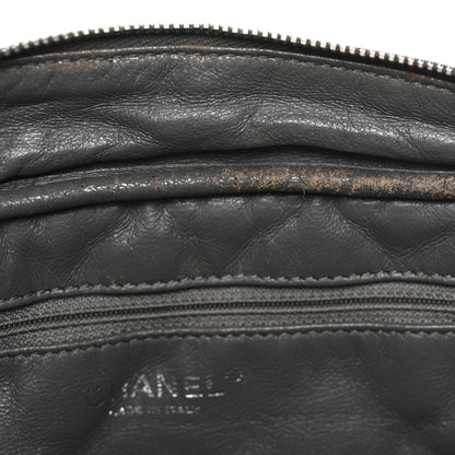 Chanel Aged Calfskin Quilted Large Reissue Camera Case Grey 12 of 12