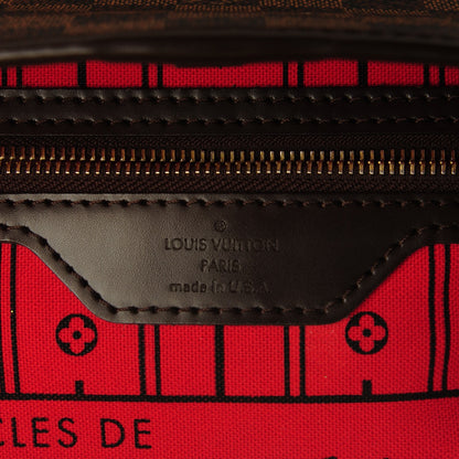Louis Vuitton Damier Ebene Neverfull MM 6 of 8