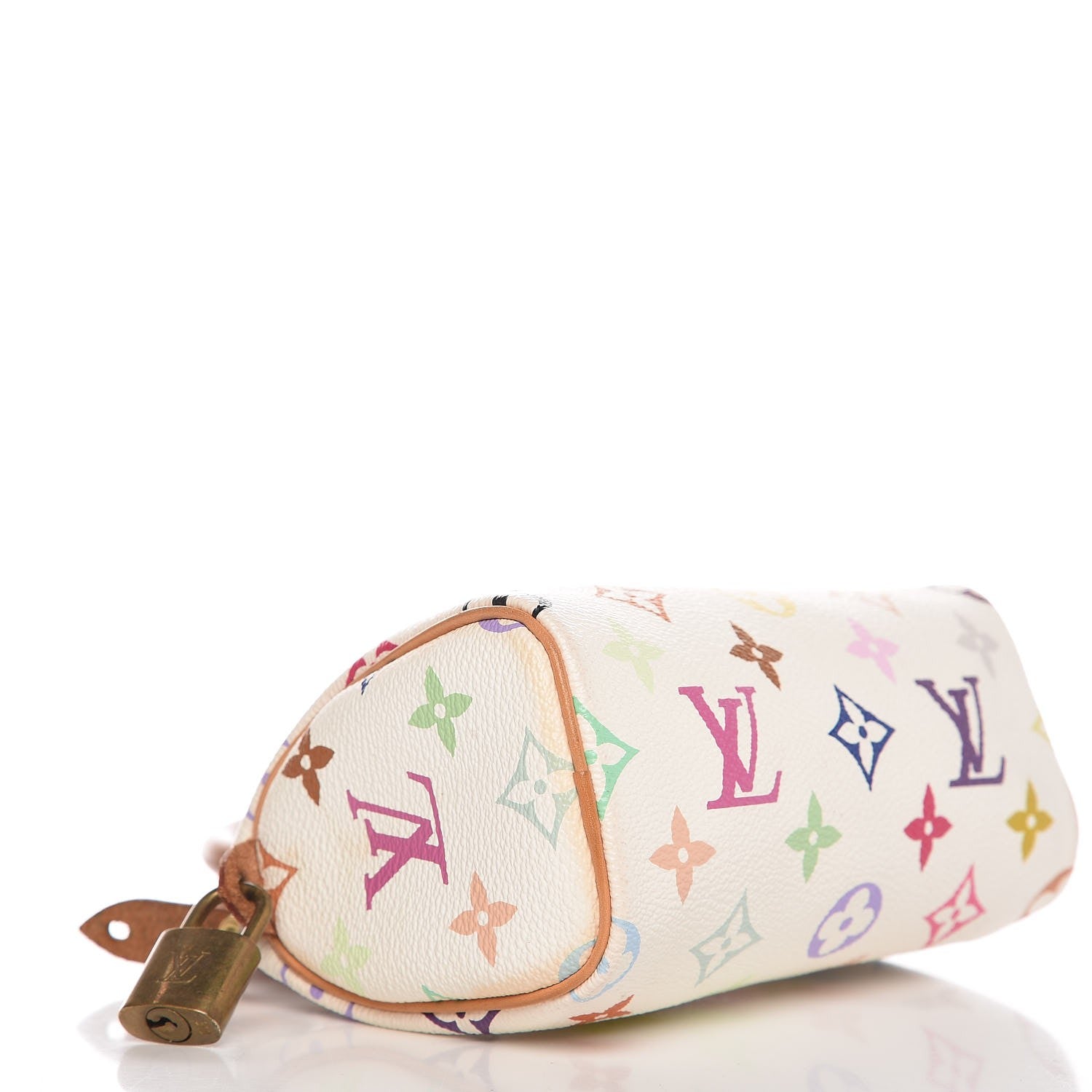 Louis Vuitton Monogram Multicolor Mini Sac HL Speedy White 4 of 14