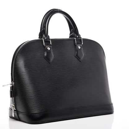 Louis Vuitton Epi Alma PM Black 3 of 8