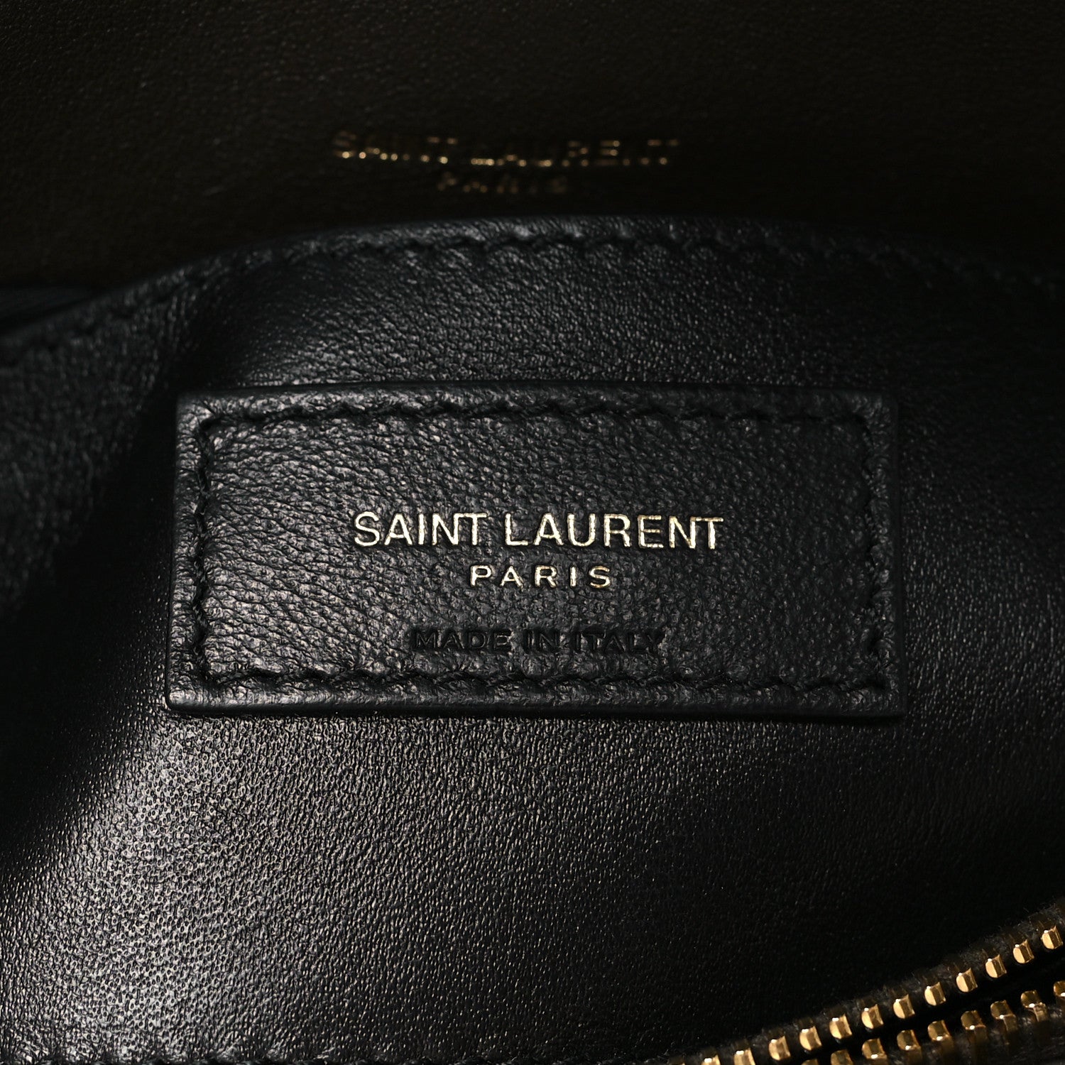 Saint Laurent Sheepskin Matelasse Chevron Monogram Medium College Bag Light Musk 6 of 10