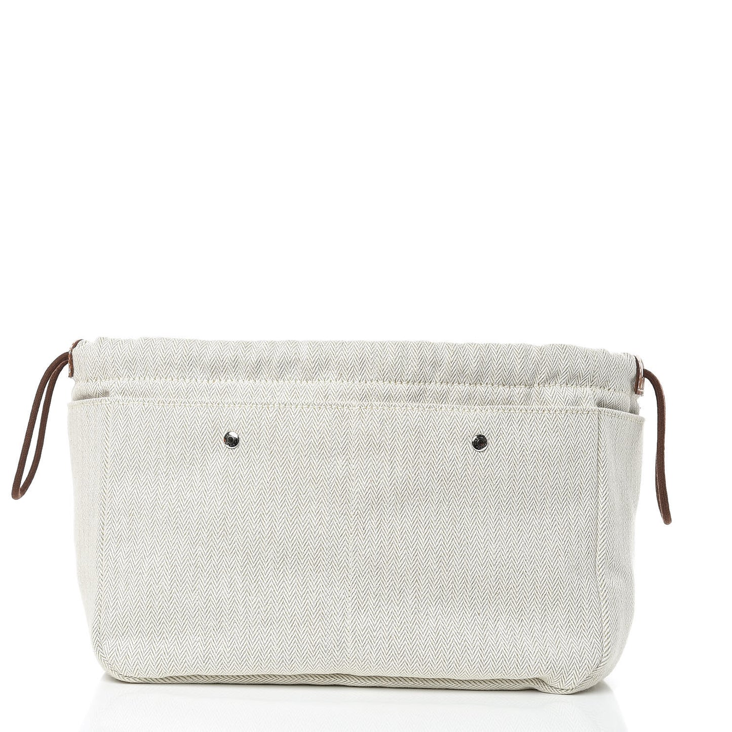 Canvas Barenia Fourbi 25 MM Pouch Naturel Fauve