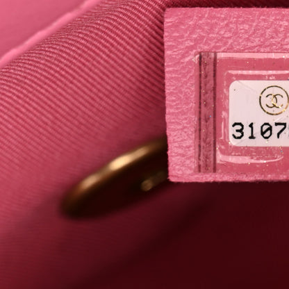 Chanel Lambskin Quilted Medium Chanel 19 Flap Pink 7 of 11