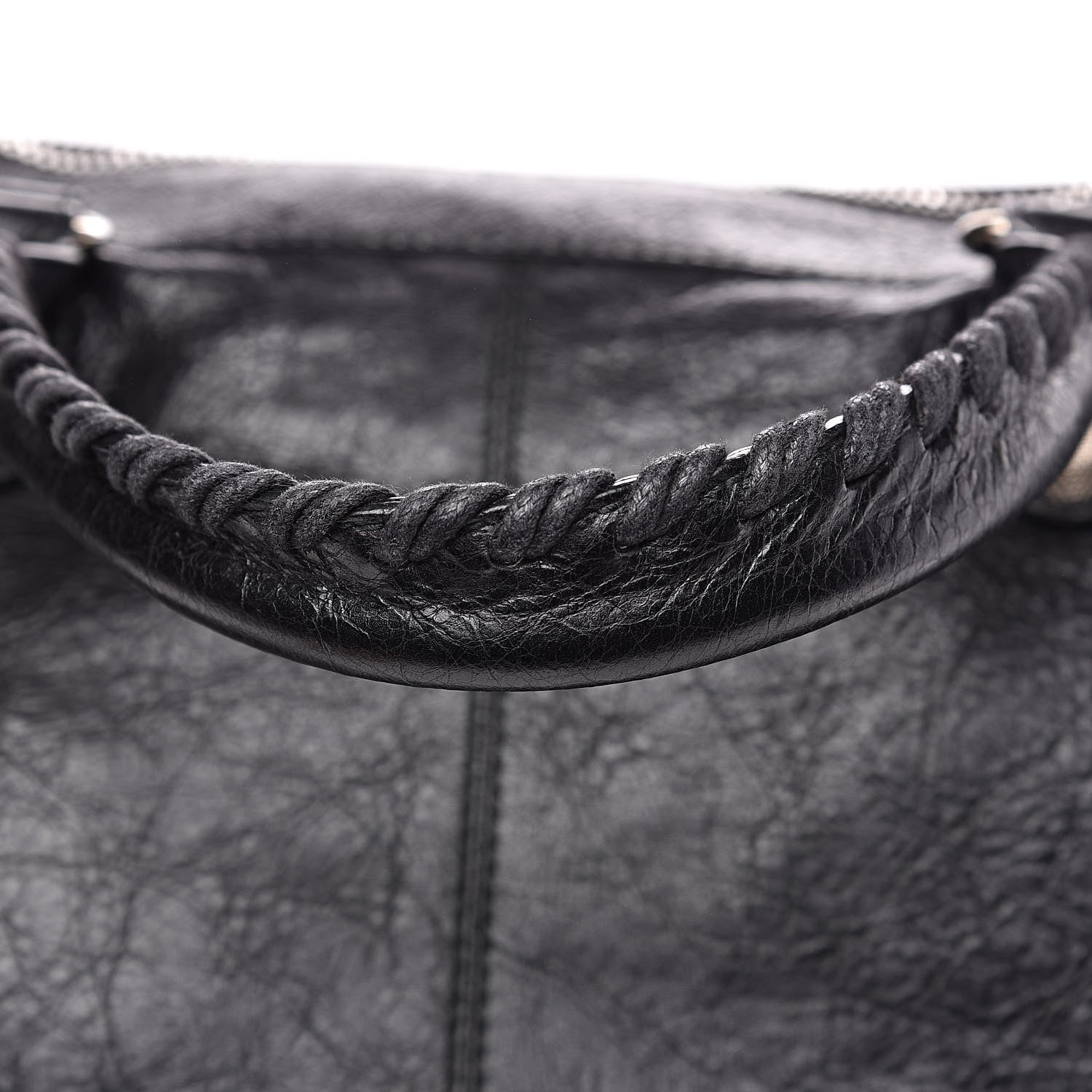 Balenciaga Agneau Giant 12 Silver Hardware Work Black 12 of 12