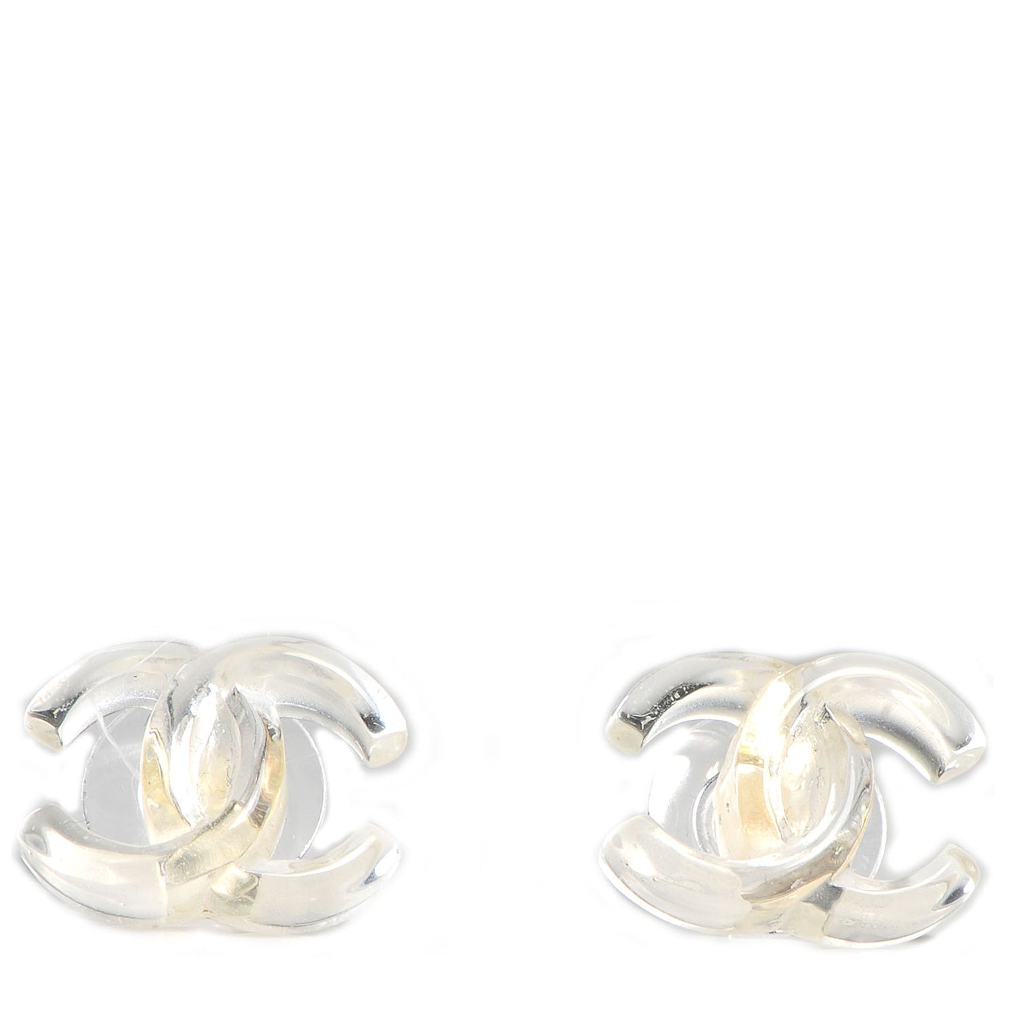 Acrylic CC Earrings Translucent
