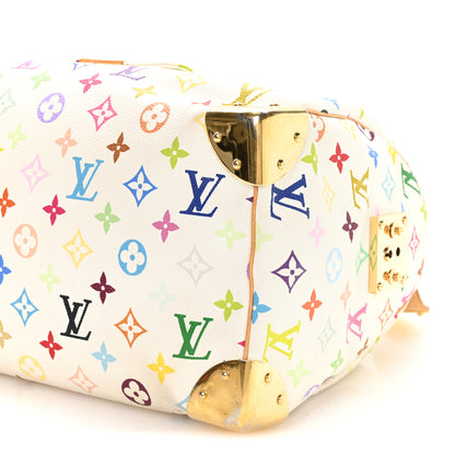 Louis Vuitton Monogram Multicolor Speedy 30 White 10 of 10