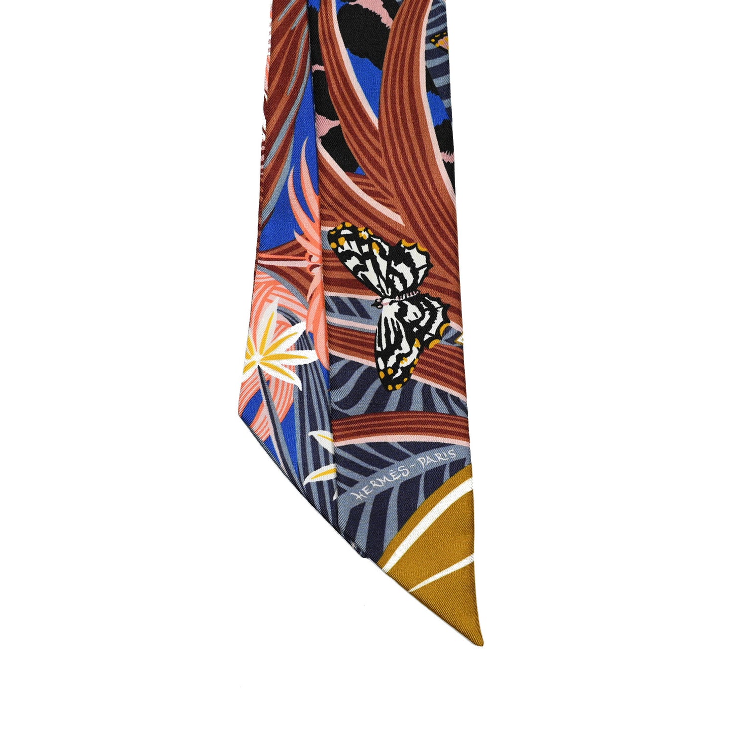 Silk Jaguar Quetzal Twilly Bleu Roy Brun Saumon