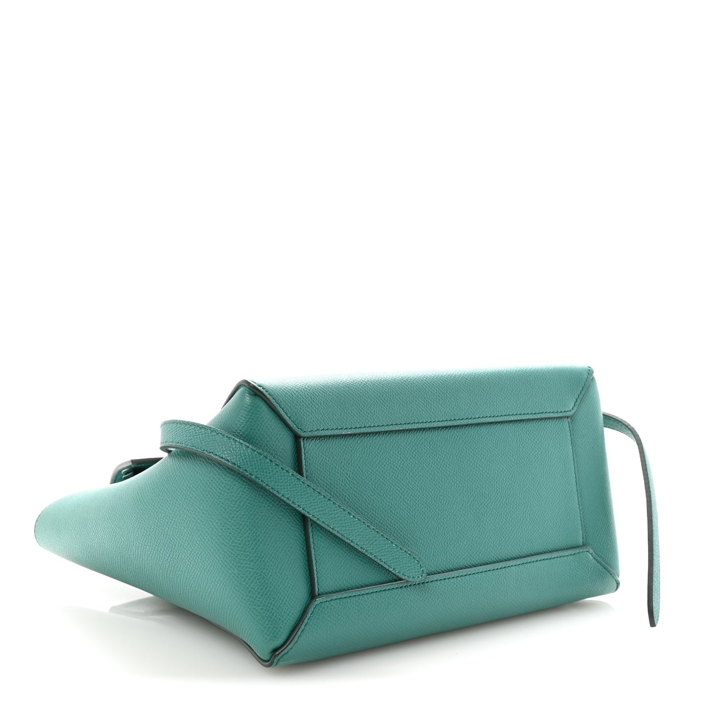 Grained Calfskin Micro Belt Bag Cactus