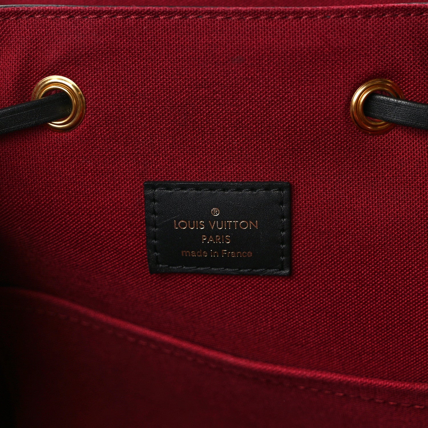 Louis Vuitton Monogram Montsouris PM Black 6 of 15