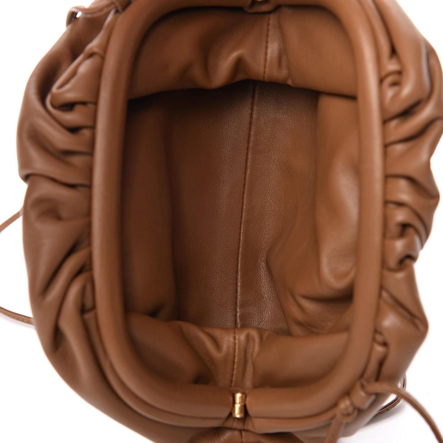 Butter Calfskin The Mini Pouch Camel