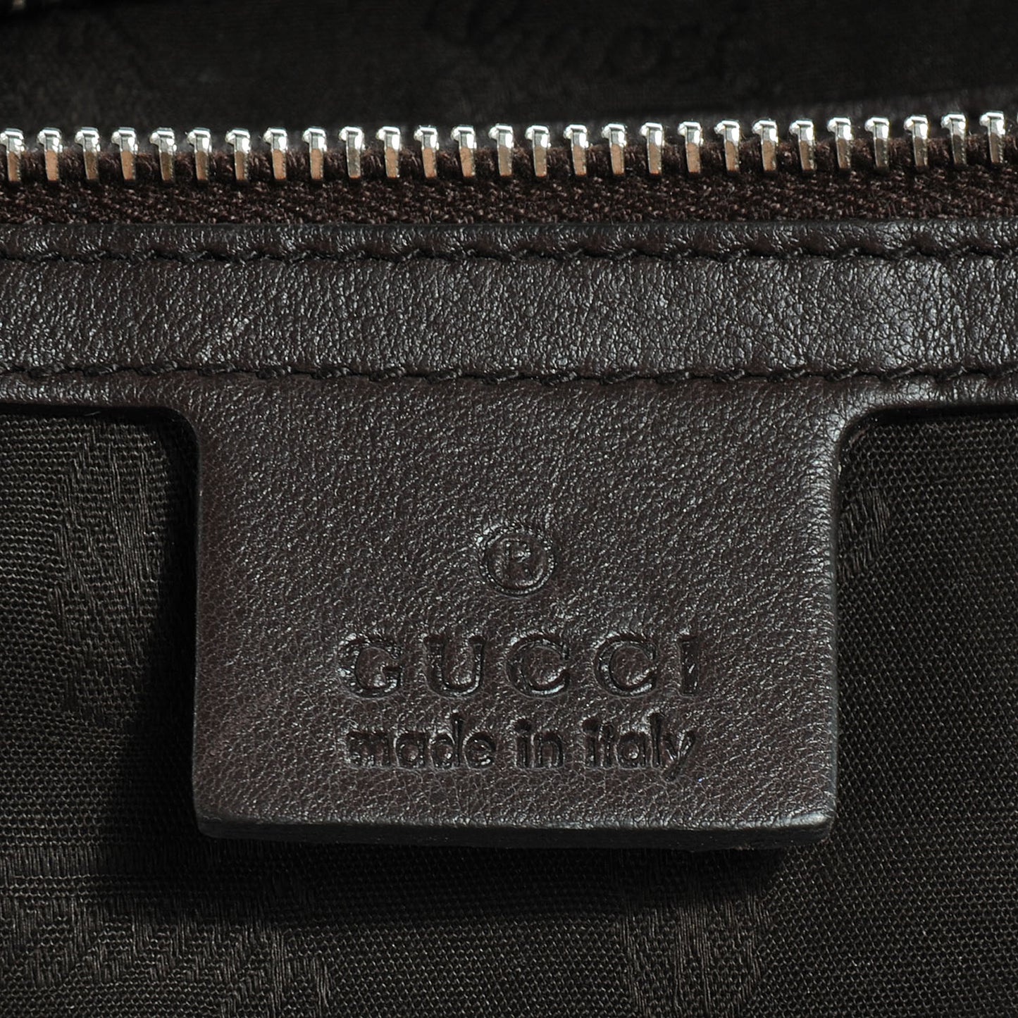 Guccissima GG Twins Medium Hobo Brown
