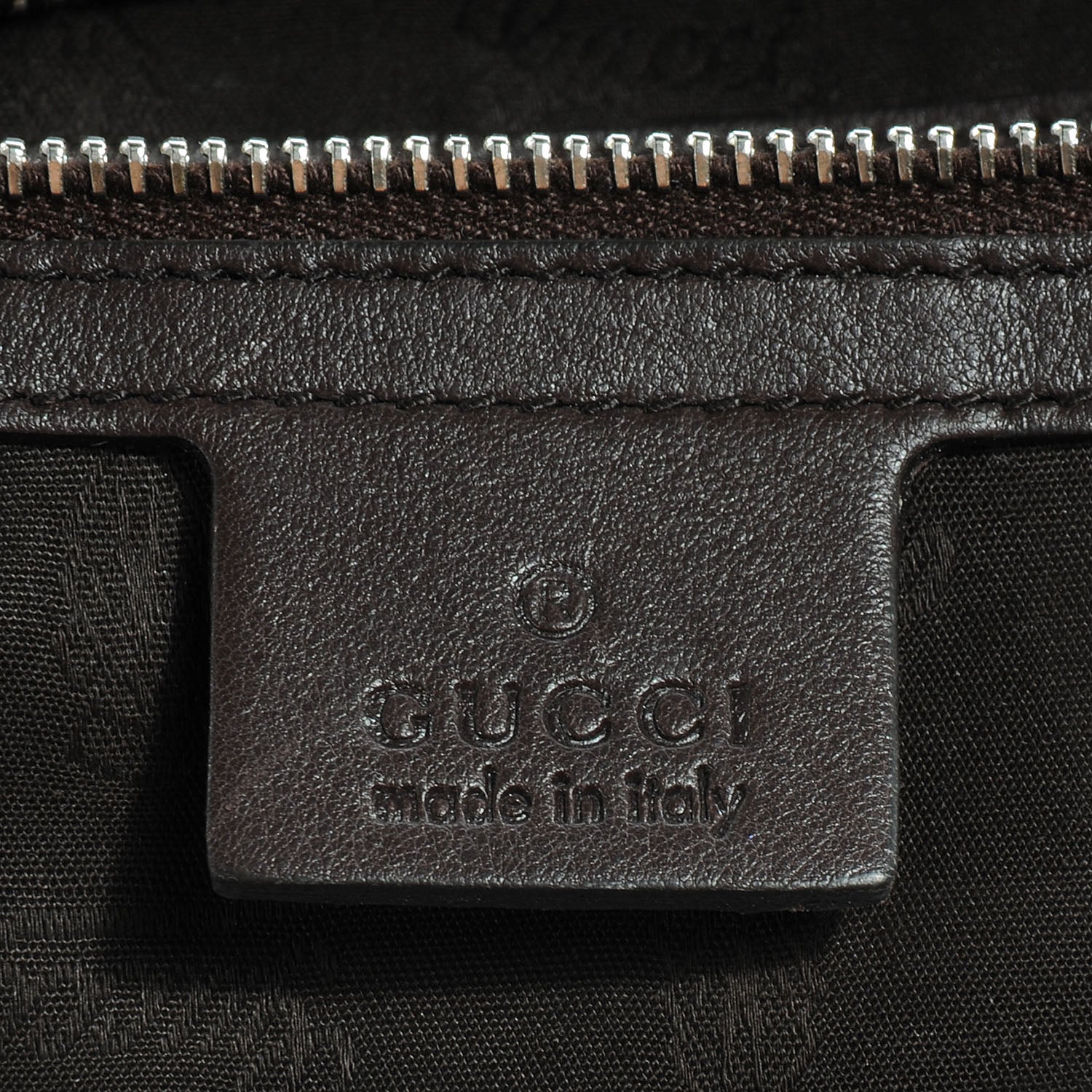 Gucci Guccissima GG Twins Medium Hobo Brown 6 of 8