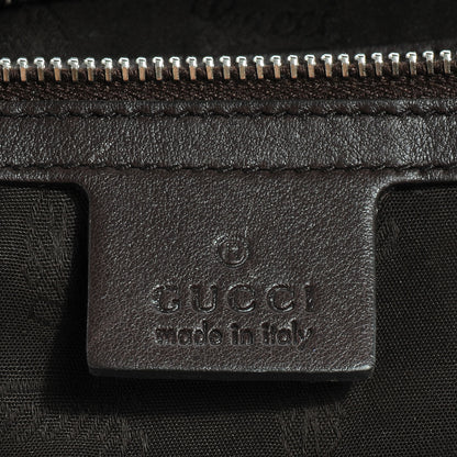 Gucci Guccissima GG Twins Medium Hobo Brown 6 of 8