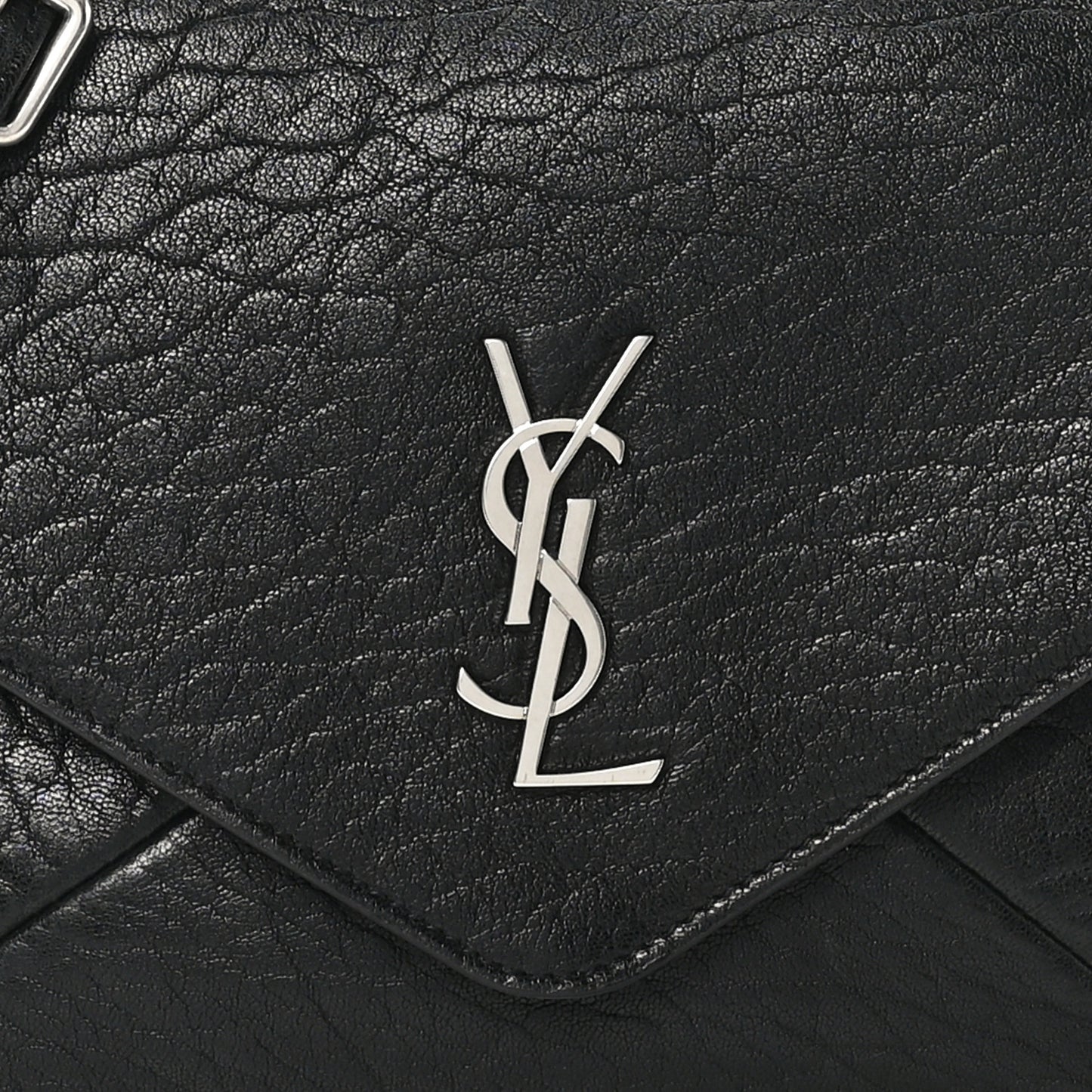 Lambskin Cassandre Envelope Messenger Black
