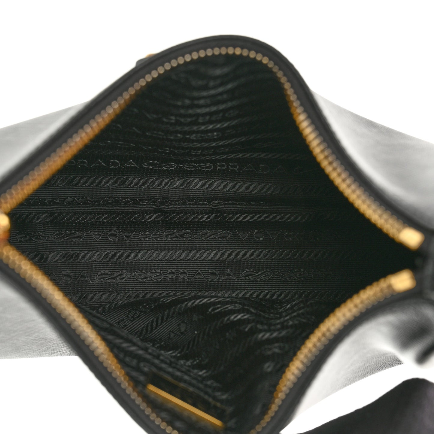Saffiano Lux Re-Edition 2005 Shoulder Bag Black