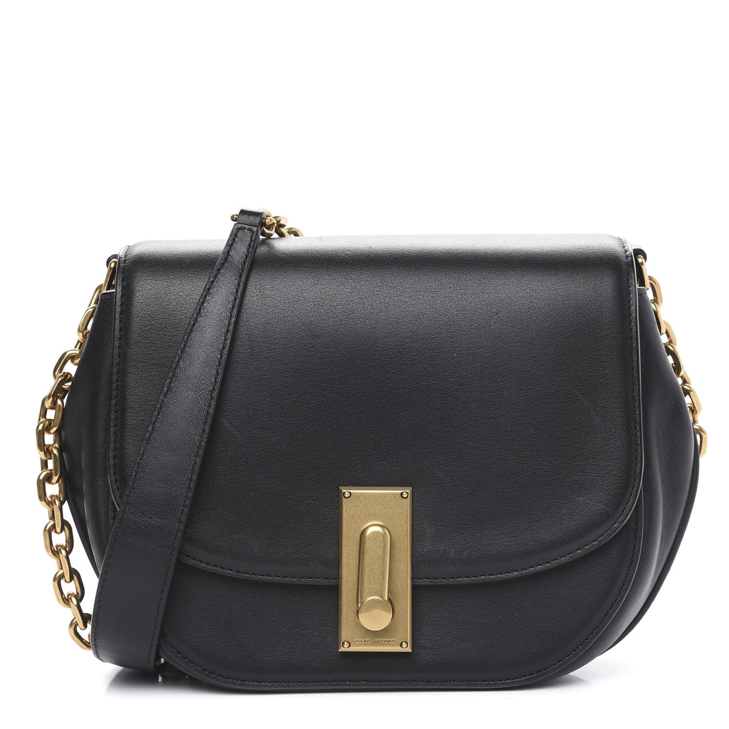Marc Jacobs Calfskin West End Jane Saddle Bag Black 1 of 15