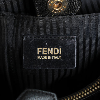 Fendi Vitello Elite Medium 2Jours Tote Black 6 of 6